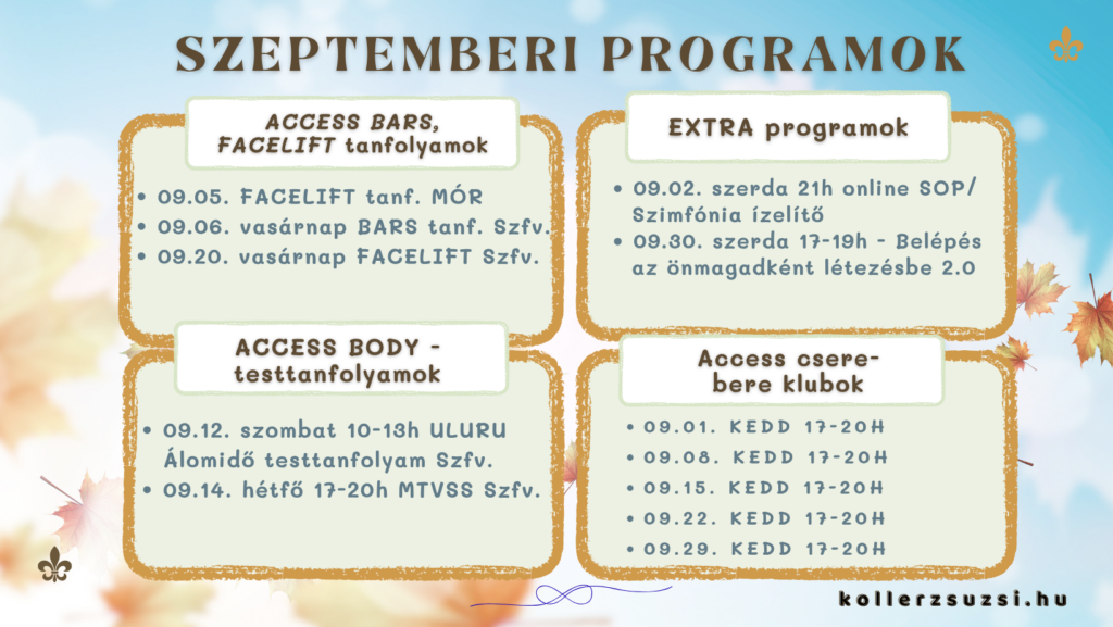 Programnaptár